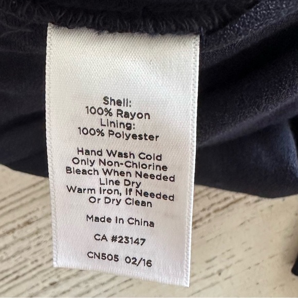 TALBOTS Nautical Sailor Striped Wide Leg Sleeveless Jumpsuit Romper Navy White 8 - Picture 11 of 11